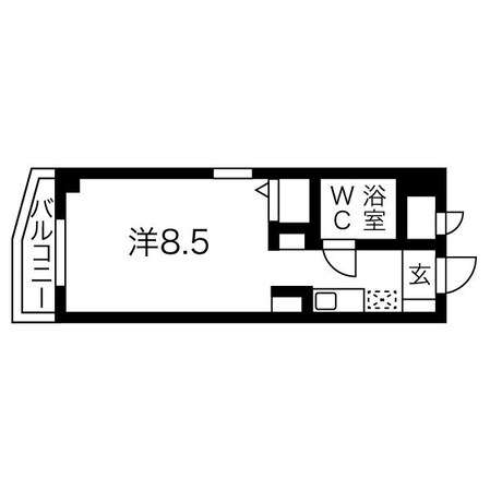 猪名寺駅 徒歩3分 4階の物件間取画像